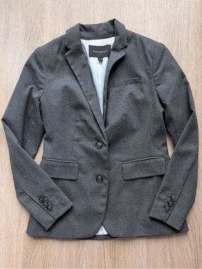 Banana Republic gray blazer